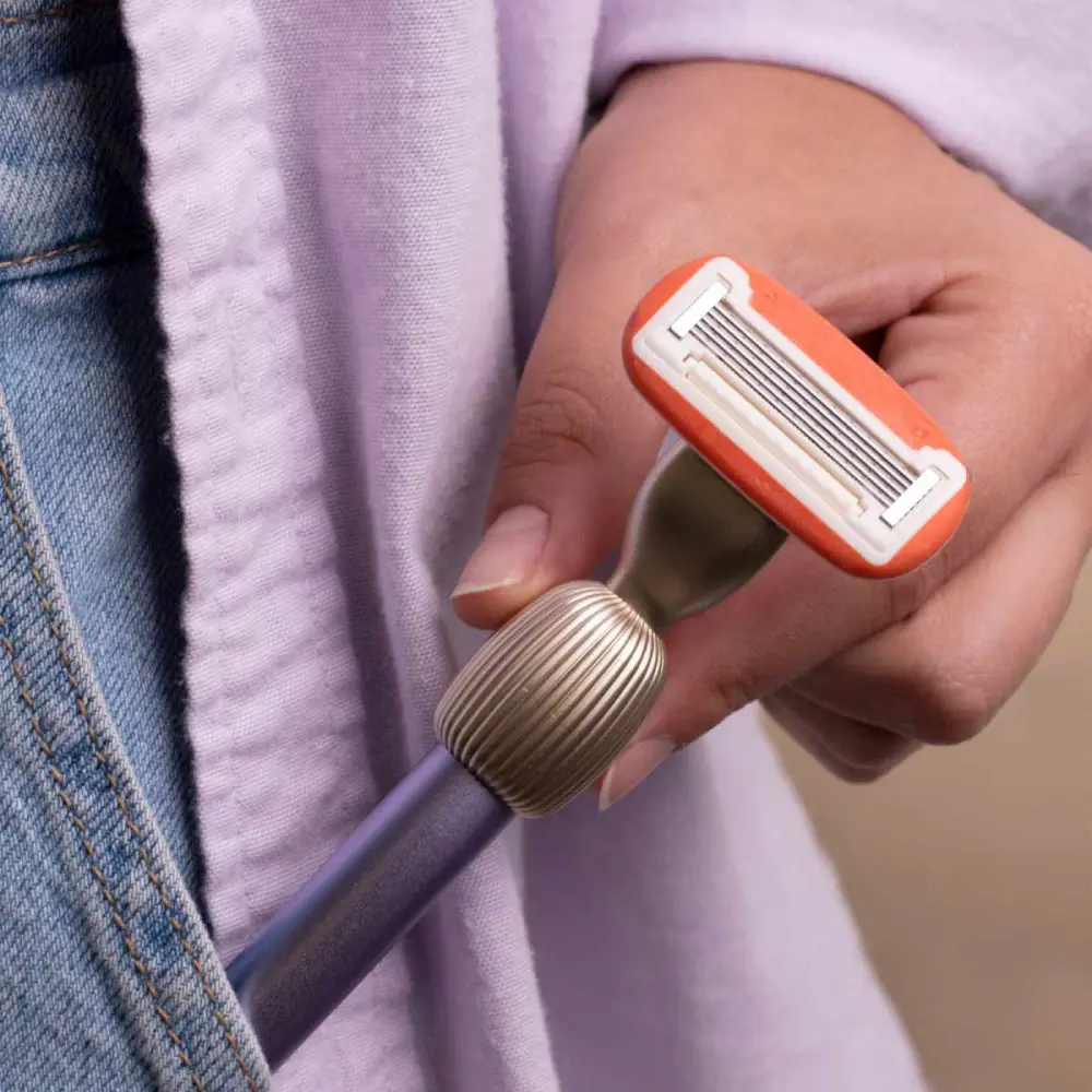 Fler The Razor Starter Set Lilac Delicate and graceful Стартовый набор средств для бритья Сиреневый – Деликатный и утонченный view 5